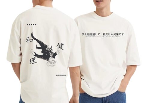 GOJO's Awakening Oversized Cream T-Shirt