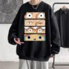 one piece anime eye hoodie